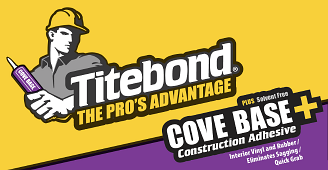 Cove Base Plus Construction Adhesive