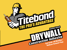Titebond Solvent-Based Drywall 28 oz 5352