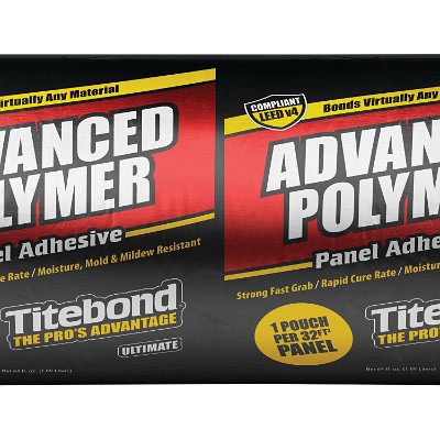Titebond Advanced Polymer Pouch 1/2 Gallon Pouch 4315