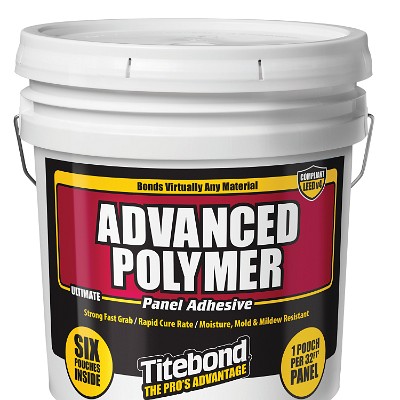 Titebond Advanced Polymer Pouches 6 - 1/2 Gallon Pouches 4315
