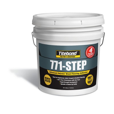 Titebond 771-Step Adhesive, Moisture & Sound Control 4 - 0.75 Gallon Pouches Per Box 7713