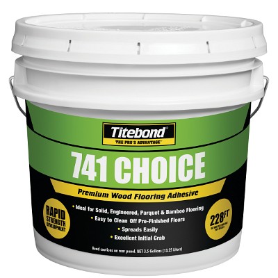 Titebond 741 Choice Premium Wood Flooring Adhesive 3.5 Gallon 7419