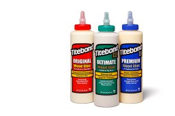 Titebond III Ultimate, II Premium and Original - 16 oz. 1414, 5004 and 5064