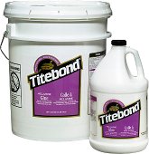 Titebond Melamine Glue - gallon 4016, 5 gallon 4017