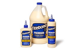 Titebond II Premium Wood Glue - 8 oz. 5003, 16 oz. 5004, gallon 5006