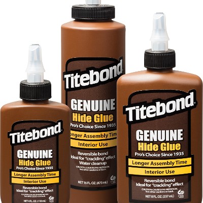 Titebond Liquid Hide Glue 4 oz. 5012, 8 oz. 5013, 16 oz. 5014