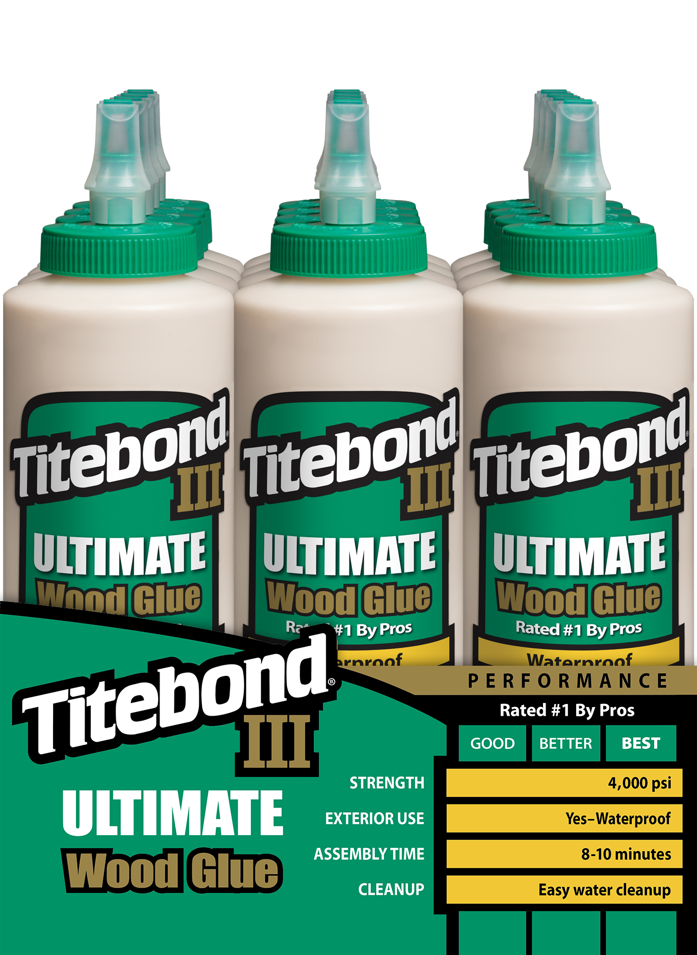 Titebond III Ultimate Wood Glue - Bottle Gallon