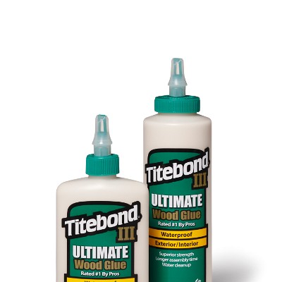 Titebond III Ultimate Wood Glue - 8 oz. 1413, 16 oz. 1414