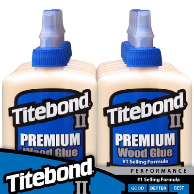Titebond II Premium Wood Glue - 8 oz. 5003 Cut Case