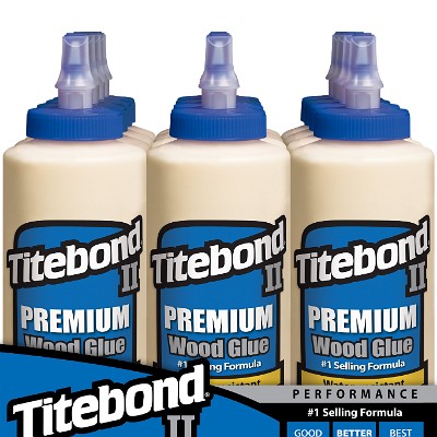 Titebond II Premium Wood Glue - 16 oz. 5004 Cut Case
