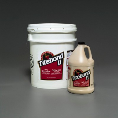 Titebond II Dark Wood Glue - gallon 3706, 5 gallon 3707