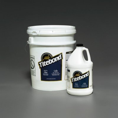 Titebond White Glue - gallon 15026, 5 gallon 5027