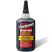 Titebond Instant Bond Medium - Jet Black 2 oz 8211