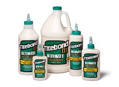 Titebond III Ultimate Wood Glue - 4 oz. 1412, 8 oz. 1413, 16 oz. 1414, quart 1415, gallon 1416