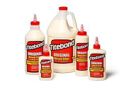 Titebond Original Wood Glue - 4 oz. 5062, 8 oz. 5063, 16 oz. 5064, quart 5065, gallon 5066