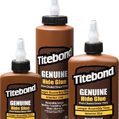 Titebond Liquid Hide Glue 4 oz. 5012, 8 oz. 5013, 16 oz. 5014