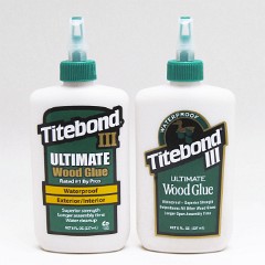 Titebond III Ultimate Wood Glue NEW and Old Label - 8 oz. 1413