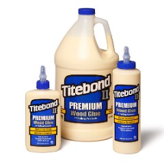 Titebond II Premium Wood Glue - 8 oz. 5003, 16 oz. 5004, gallon 5006